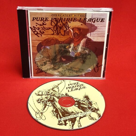 Pure Prairie League Greatest Hits CD 1999 Signed - Picture 7 of 8